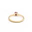 Ring Solitaire .22ct Ruby 14ky 1.9mm Sz6.5 1.7g 225040095