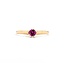 Ring Solitaire .22ct Ruby 14ky 1.9mm Sz6.5 1.7g 225040095