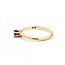 Ring Solitaire .22ct Ruby 14ky 1.9mm Sz6.5 1.7g 225040095