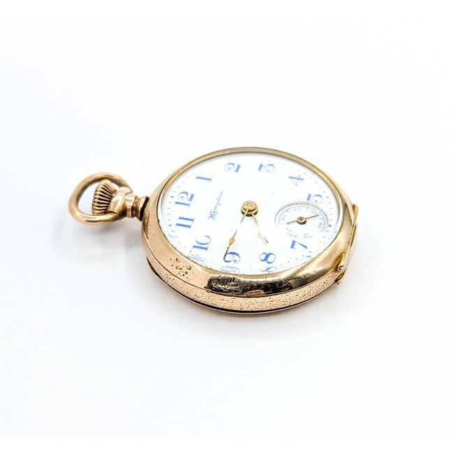 Pocket Watch Hampden 1909 Blue Numerals 225040146