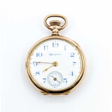  Pocket Watch Hampden 1909 Blue Numerals 225040146