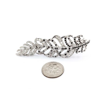 Ring Feather Wrap 2.38ctw Round Diamonds 18kw 2.6x.75" Sz6 16g 125040061