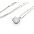 Pendant Solitaire 1.04ct Round Diamond 850pt .6mm 15-17" 2.2g 125040051