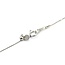 Pendant Solitaire 1.04ct Round Diamond 850pt .6mm 15-17" 2.2g 125040051
