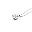 Pendant Solitaire 1.04ct Round Diamond 850pt .6mm 15-17" 2.2g 125040051
