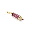Pendant Crayon .16ctw Round Diamonds 1.75ctw Ruby 18ky .4x.25" 3.9g 125040052