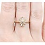 Ring Cocktail .33ctw Round/Baguette Diamonds 14ky Sz8 2.66g 225050012