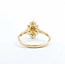 Ring Cocktail .33ctw Round/Baguette Diamonds 14ky Sz8 2.66g 225050012