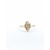 Ring Cocktail .33ctw Round/Baguette Diamonds 14ky Sz8 2.66g 225050012