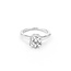 Ring Engagement .80ctw Round Lab Grown Diamond 14kw Sz3.5 2.81g 225040057