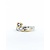 Ring Burnished .02ctw Round Diamonds 3mm Tanzanite 10ktt Sz6.5 3.41g 225050013