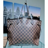  Handbag Louis Vuitton Neverfull MM Damier 125050057