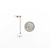 Earrings Tiffany & Co. 6mm FW Pearl Sterling Silver 1.5x.2" 1.64g 125040032