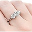Ring Coctail .75ctw Round Diamonds 14kw Sz6.75 3.63g 225050015