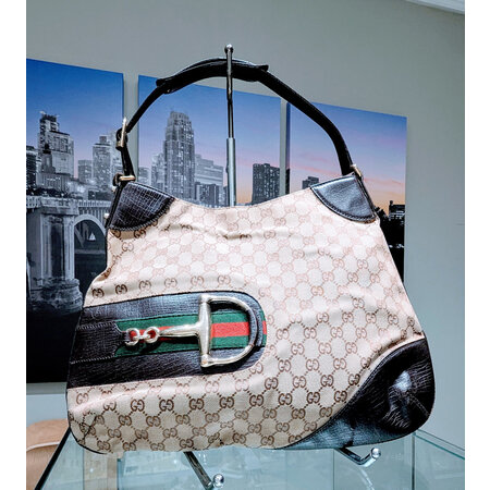 Handbag Gucci Sherry Link GG Horsebit 125050062