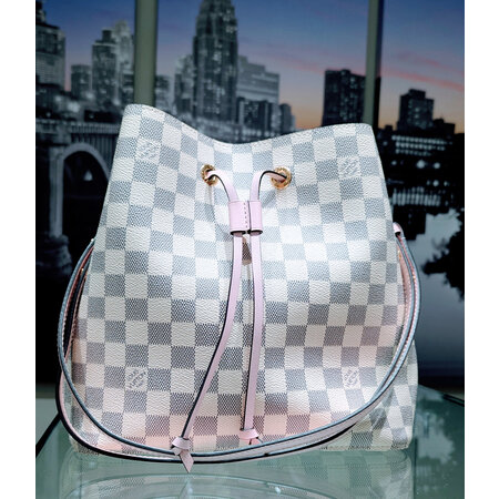 Handbag Louis Vuitton NeoNoe MM Azur Pink 125050063
