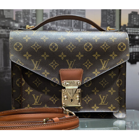 Handbag Louis Vuitton Monceau 2-Way Monogram 125050092