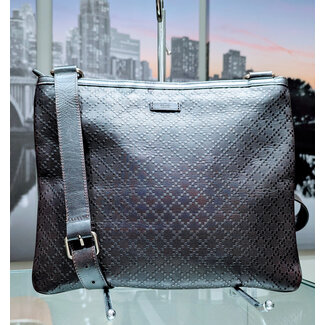Handbag Gucci Diamante Imprime Medium Brown 125050083