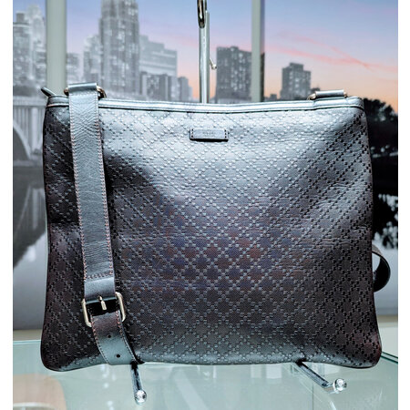 Handbag Gucci Diamante Imprime Medium Brown 125050083