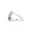 Ring Pave .60ctw Round Diamonds 18kw Sz6 5.97g 225050016
