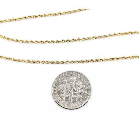 Necklace Rope 14ky 21" 3.17g 225040134