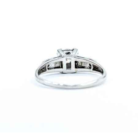 Ring Set Vintage .15ct Round Diamond 14ktt Sz6 4.22g 225040145