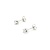 Earrings Stud 4 Prong .50ctw Round Diamonds 14ky 4mm .90g 225050007