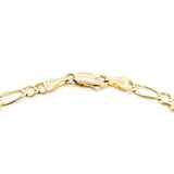  Bracelet Figaro Chain 14ky 4.8mm 7" 4.3g 125040064