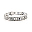 Bracelet Vintage 1.00ctw Round Diamonds Synthetic Sapphires 14kw 9mm 6.5" 22.23g 225050027