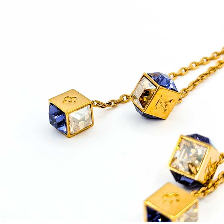 Louis Vuitton Buci d'Oreille Pandan Gamble Earrings 125050101