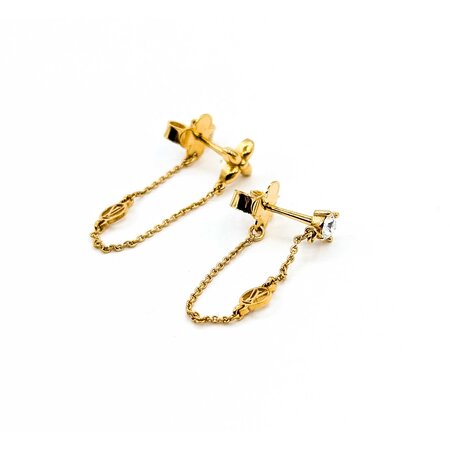 Louis Vuitton Buci d'Oreille Petit Louis Earrings 125050102