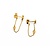 Louis Vuitton Buci d'Oreille Petit Louis Earrings 125050102