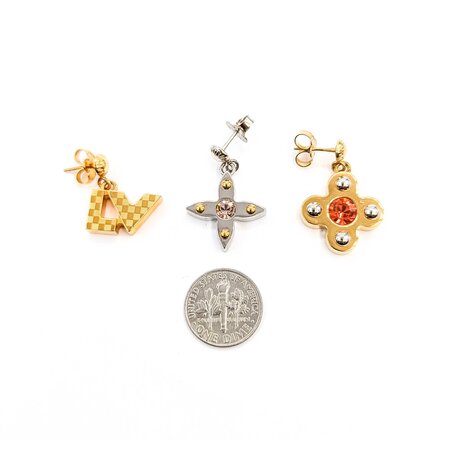 Louis Vuitton Boucle d'oreille Love Letters GM Earrings 125050105