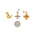 Louis Vuitton Boucle d'oreille Love Letters GM Earrings 125050105