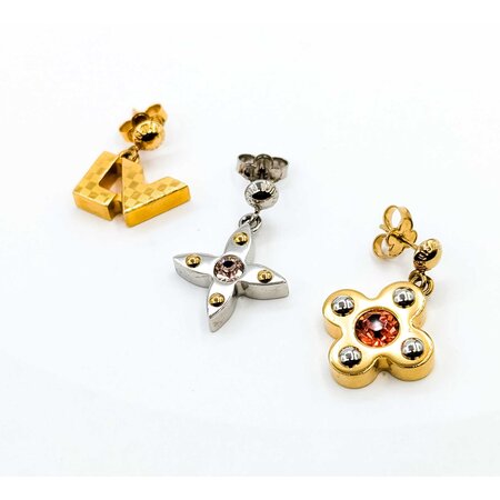 Louis Vuitton Boucle d'oreille Love Letters GM Earrings 125050105