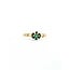 Ring Solitaire .12ct Emerald 14ky Sz7.5 1.9g 225040068