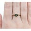 Ring Solitaire .12ct Emerald 14ky Sz7.5 1.9g 225040068