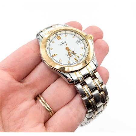 Watch Omega Seamaster 2301.20 White Dial 36mm Stainless Steel & 18kt Yellow Gold 8.25" 125056005