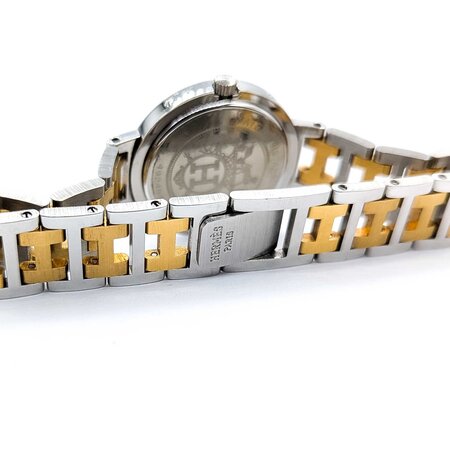 Watch Hermes Clipper Gold Tone 30mm Stainless Steel 8" 125056006