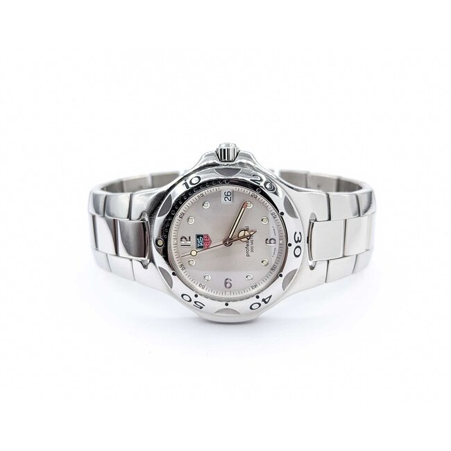 Watch Tag Heuer Professional 200m Silver Dial Kirium WL1114 39mm Stainless Steel 7" 125056003
