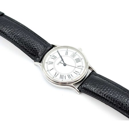 Watch Tiffany & Co. Portfolio Roman Numerals 33mm Stainless Steel 8" 125056008