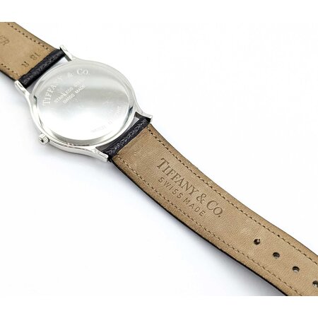 Watch Tiffany & Co. Portfolio Roman Numerals 33mm Stainless Steel 8" 125056008