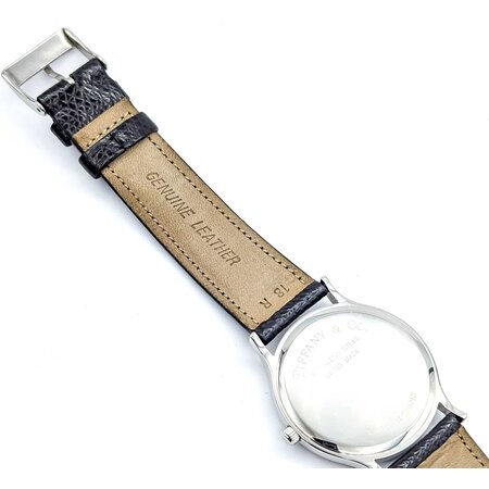 Watch Tiffany & Co. Portfolio Roman Numerals 33mm Stainless Steel 8" 125056008
