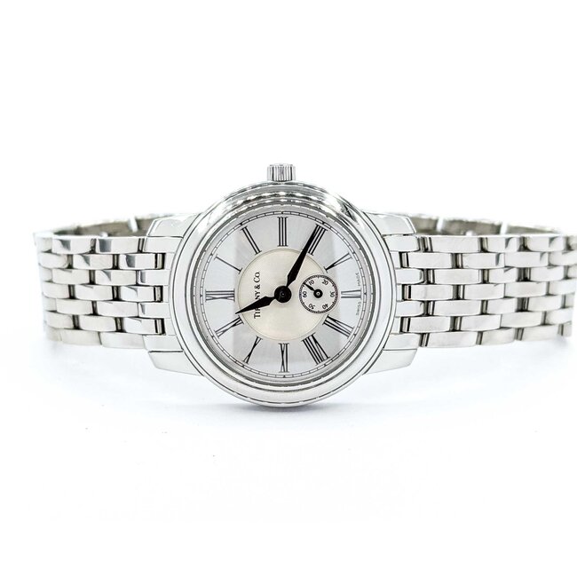 Watch Tiffany & Co. Resonator Roman Numerals 27mm Stainless Steel 7.25" 125056004