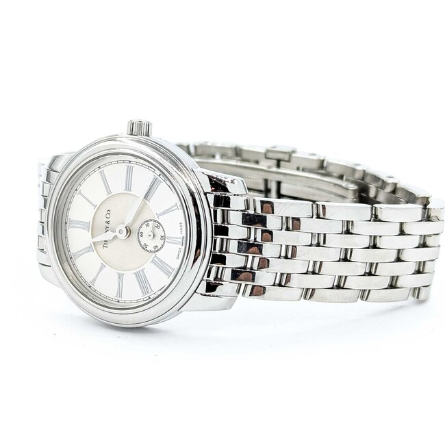 Watch Tiffany & Co. Resonator Roman Numerals 27mm Stainless Steel 7.25" 125056004