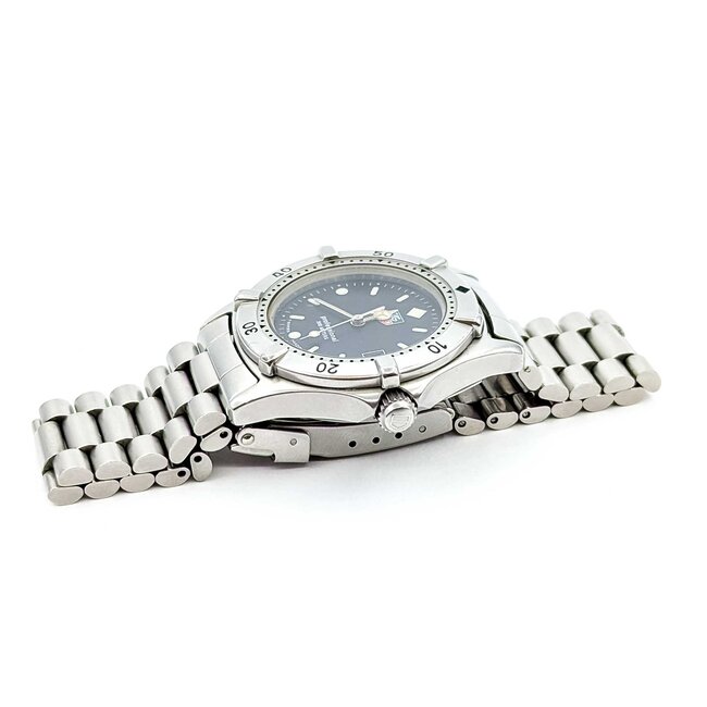 Watch Tag Heuer Professional 200m Black Dial Yr. Early 2000's 33mm Stainless Steel 6.75" 125056002