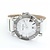 Watch Tiffany & Co. Atlas Roman Numerals White Dial 35mm Stainless Steel 7.75" With Box 125056013