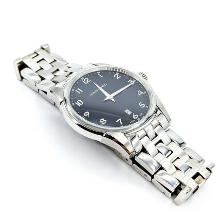 Watch Hamilton Jazzmaster Thinline H385111 42mm Stainless Steel 8.5" Box & Card 125056001