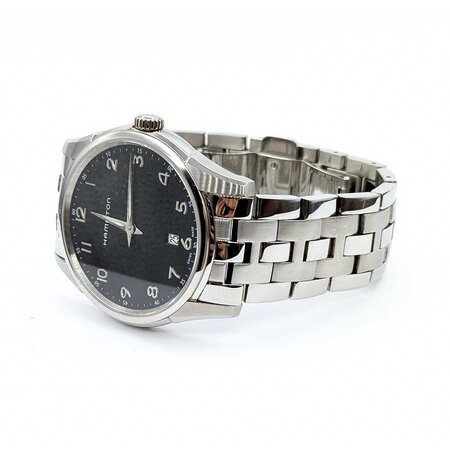 Watch Hamilton Jazzmaster Thinline H385111 42mm Stainless Steel 8.5" Box & Card 125056001