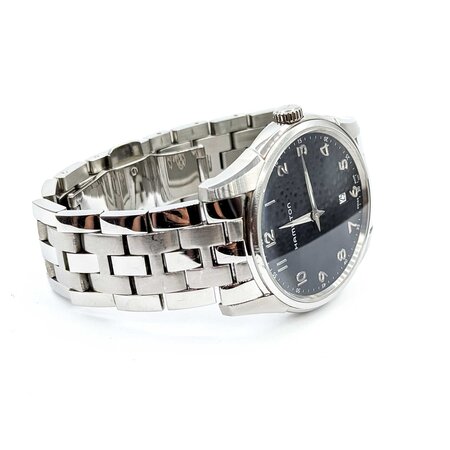 Watch Hamilton Jazzmaster Thinline H385111 42mm Stainless Steel 8.5" Box & Card 125056001